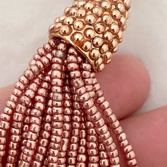 NWT Baublebar Piñata Tassel Drops, Rose Gold - Picture 10 of 14